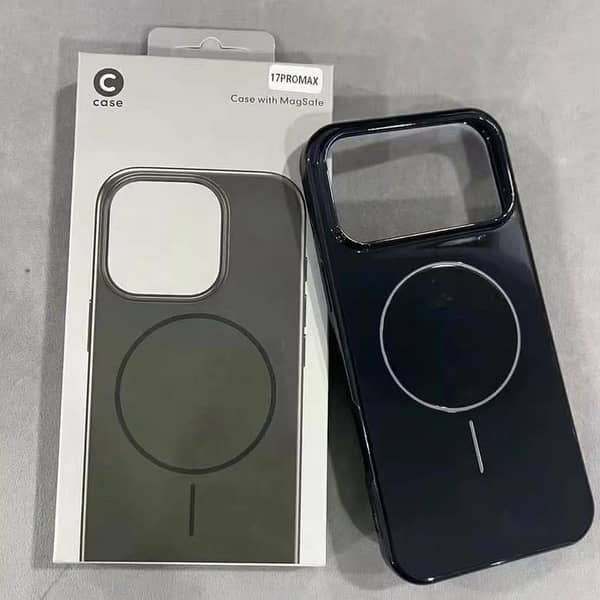 New Shine Magesafe Case with Camera Lens Protection and Wireless Charging for iPhone 11 Pro Max to 17 Pro Max – Cosmic Orange, Blue, White, Natural Titanium, Desert Titanium