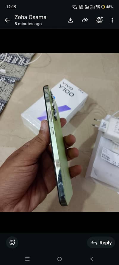 Vivo Y100 8/256 10/10  condition