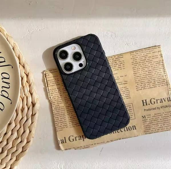 New Luxury Colourful Women’s Soft Silicone Case for iPhone 18 to 11 Pro Max and Plus | Leather Polo Style Case in Titanium Black, Purple, Blue, Orange