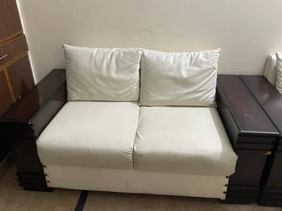 White Sofa Set