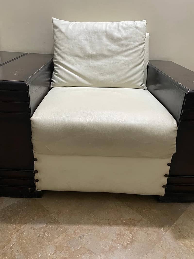 White Sofa Set 1