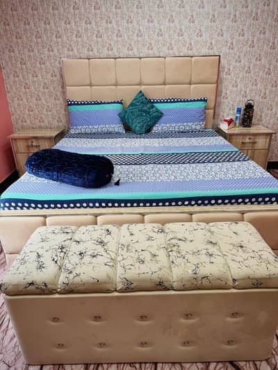 King Size Bed Almost New (8 months use only)