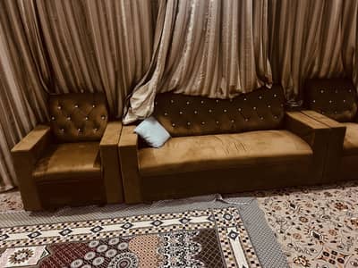 5 seater sofa set sirf 15 din used kye hain price final hai