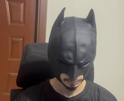 Batman Mask – Black Superhero Costume Mask