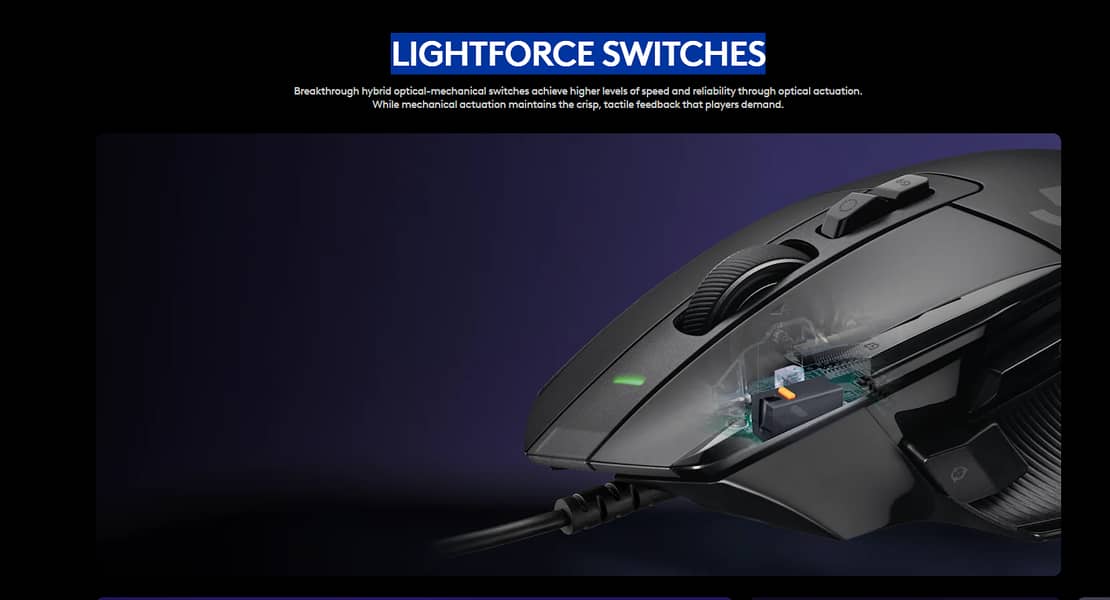 Logitech G502X Wired 4