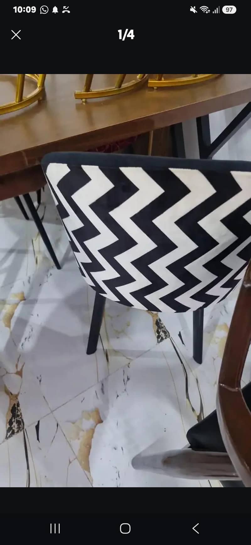 Dining Table Chair Set , Kitchen table, Cafe table 4