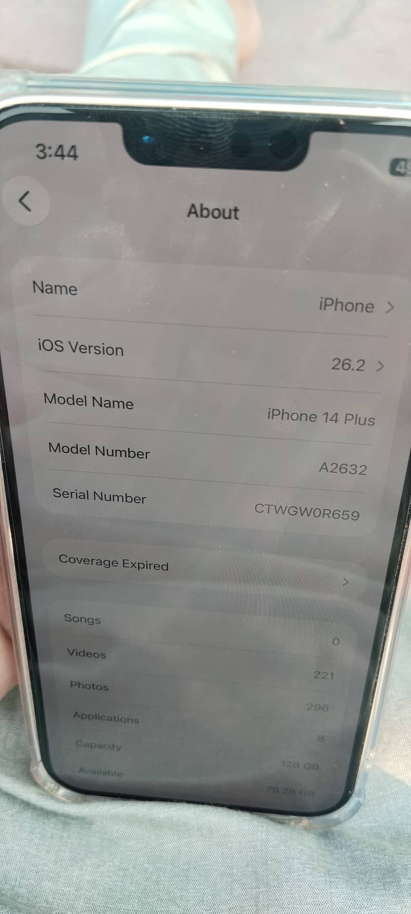 Apple iPhone 14 plus 6