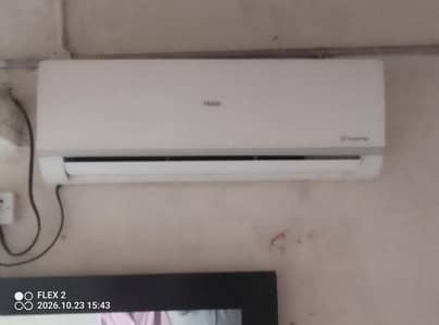 Haier 1.5 Ton Carefully and less Used at home