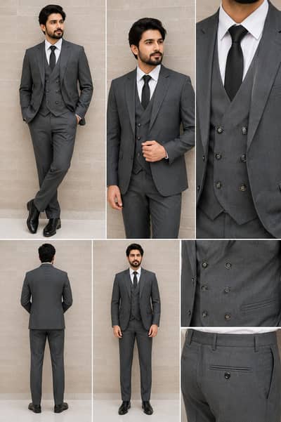 men's 3 piece formal suite