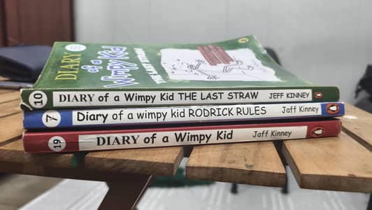 Diary of a wimpy kid (set of 3)
