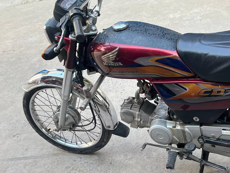 Honda CD70 2024/25 6