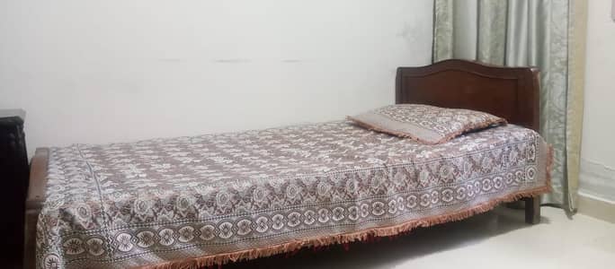 pair of single bed