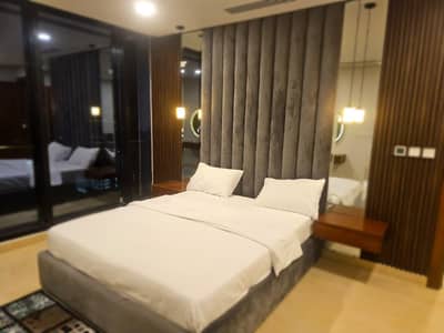 A brand new 2 bedroom apartment available for rent in Mall of Islamabad, F-7, located on Jinnah Avenue.
