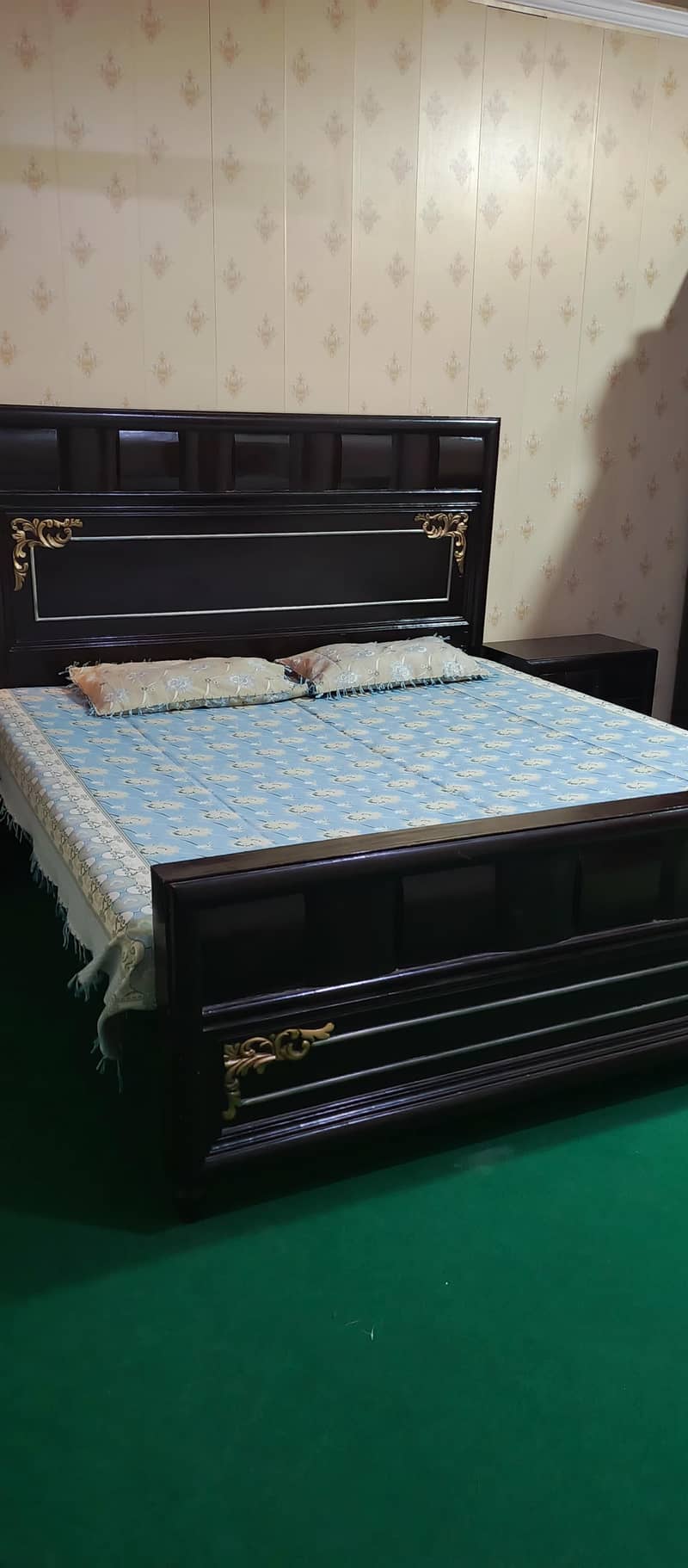 Double Bed almost new condition 1