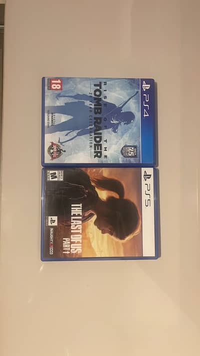 The Last Of Us Part 1 - PS5 & Rise Of The Tomb Raider - PS4