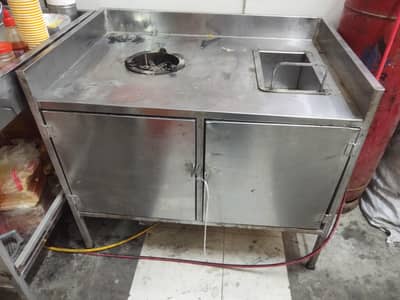 New fryer and stove counter for sale