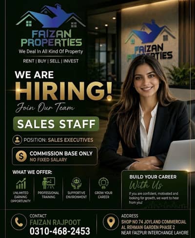Real estate sales executive required