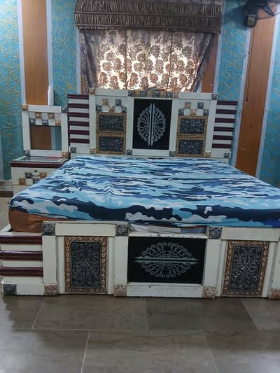 Bed Wardrobe and Dressing For sale