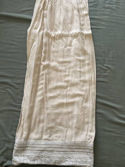 Off-White Cotton Lawn Kurta