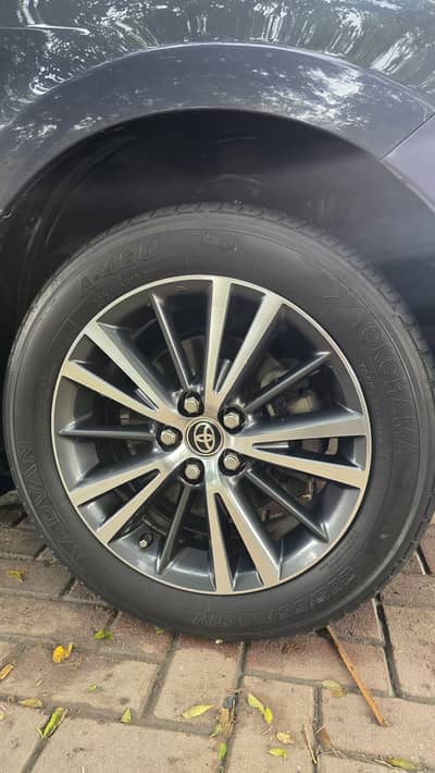 Yokohama tyres with original grande 2019 Rims