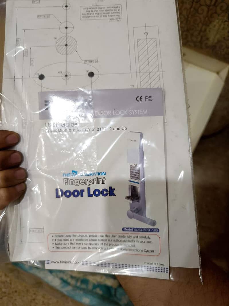 fingerprint door lock system 5