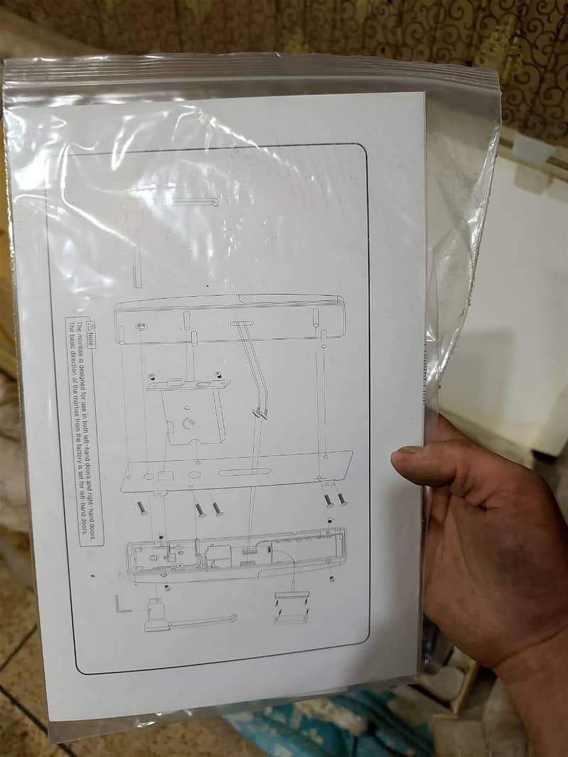 fingerprint door lock system 6