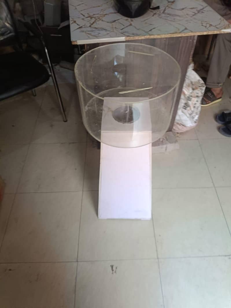 acrylic donation box 11