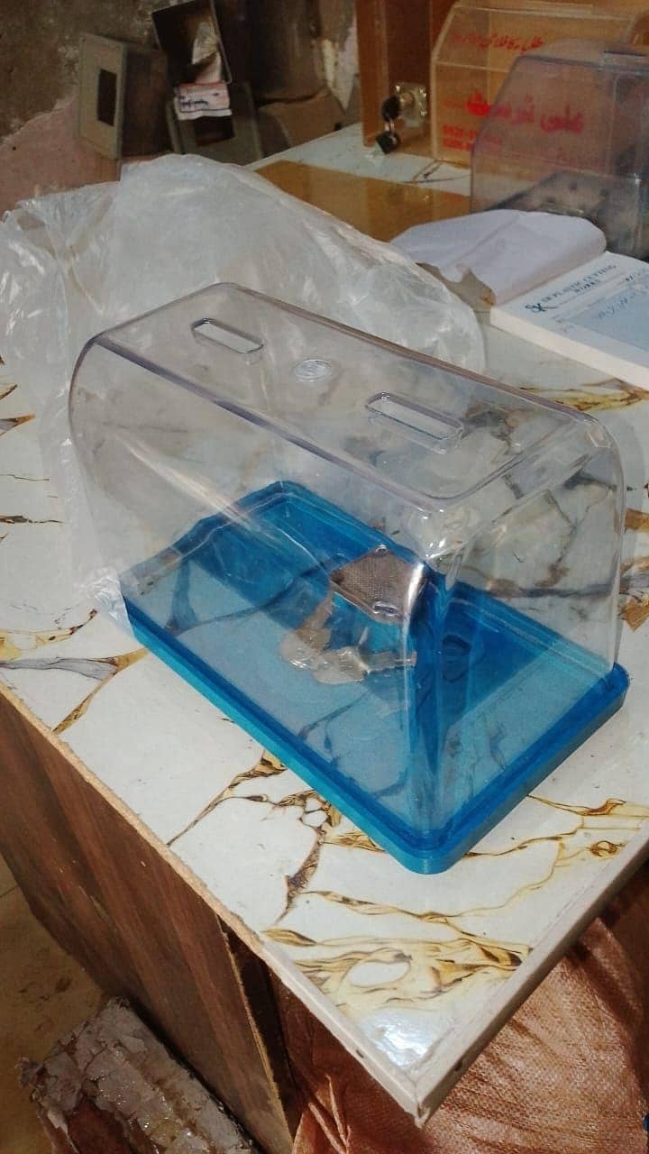 acrylic donation box 12