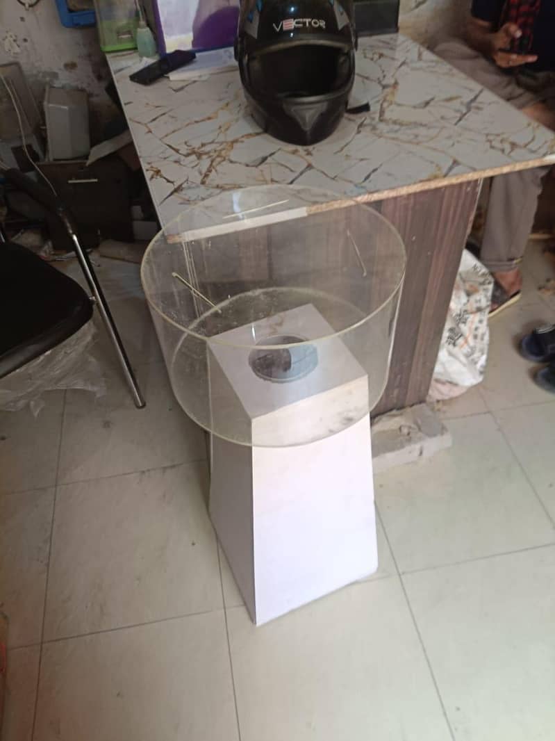 acrylic donation box 15