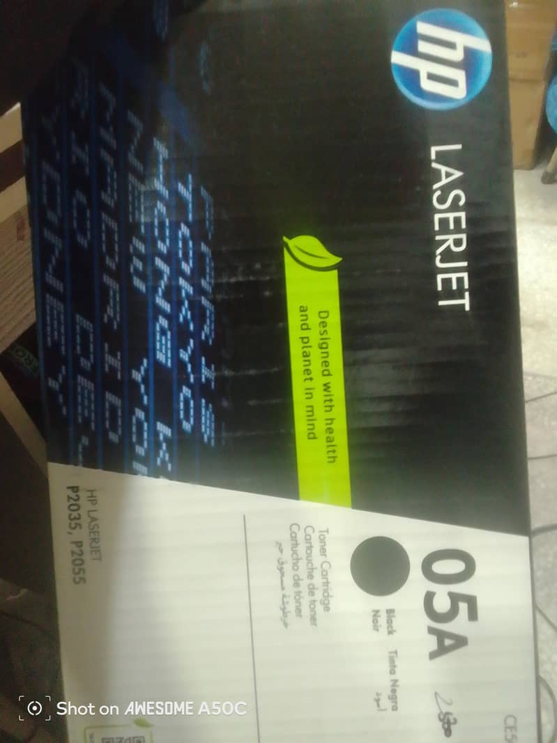 hp 05A printer toner 0