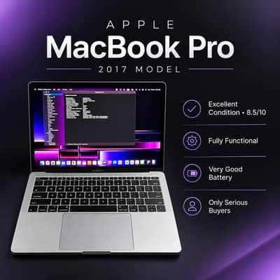 Apple MacBook Pro 2017 | Excellent Condition 8.5/10 | Fully Functional
