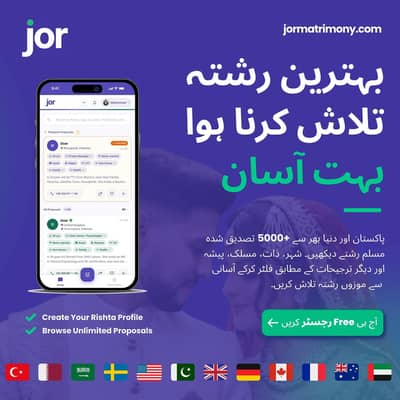 Explore 5000+ Rishta Proposals from Pakistan and Abroad