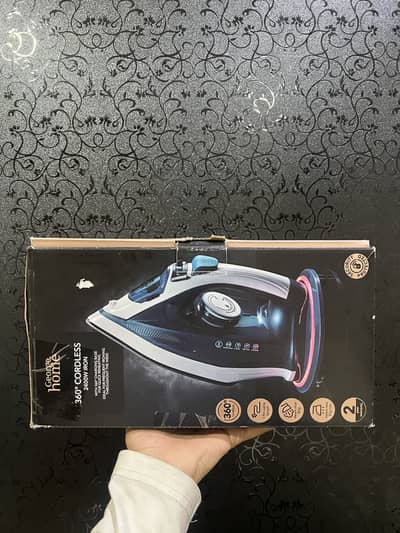 George Home 360° Cordless Steam Iron - 2400W Heavy Duty Electric Iron