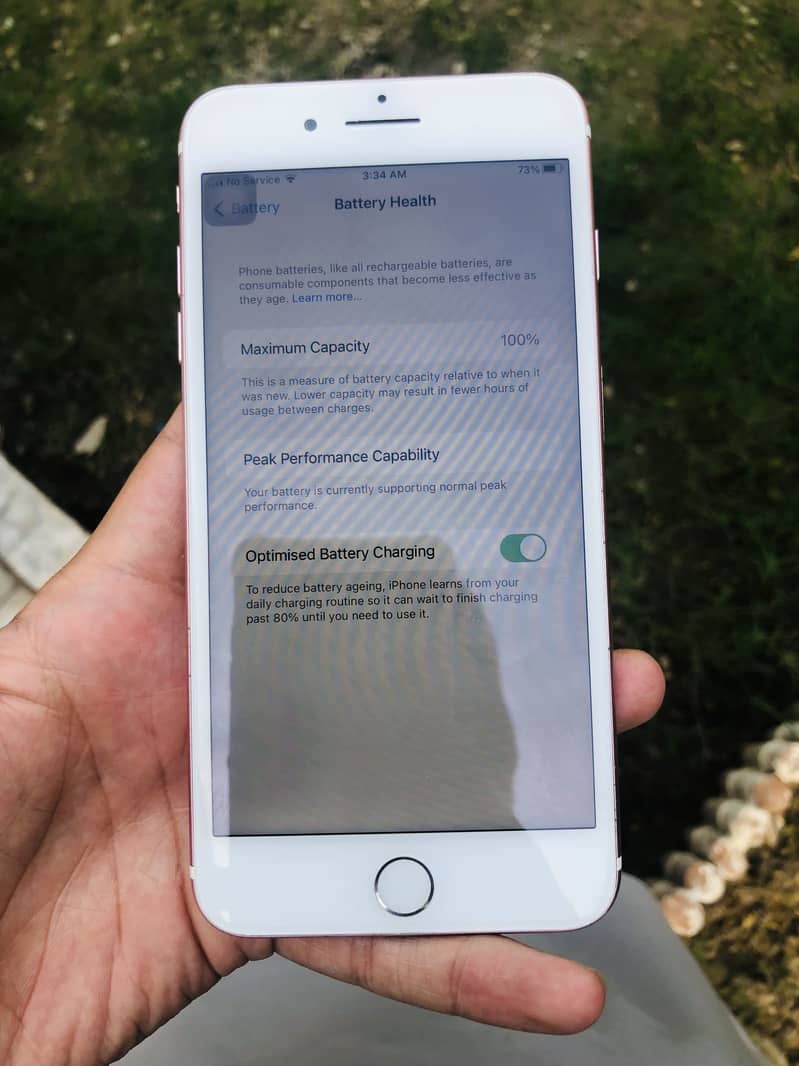 iPhone 7plus 128gb 9