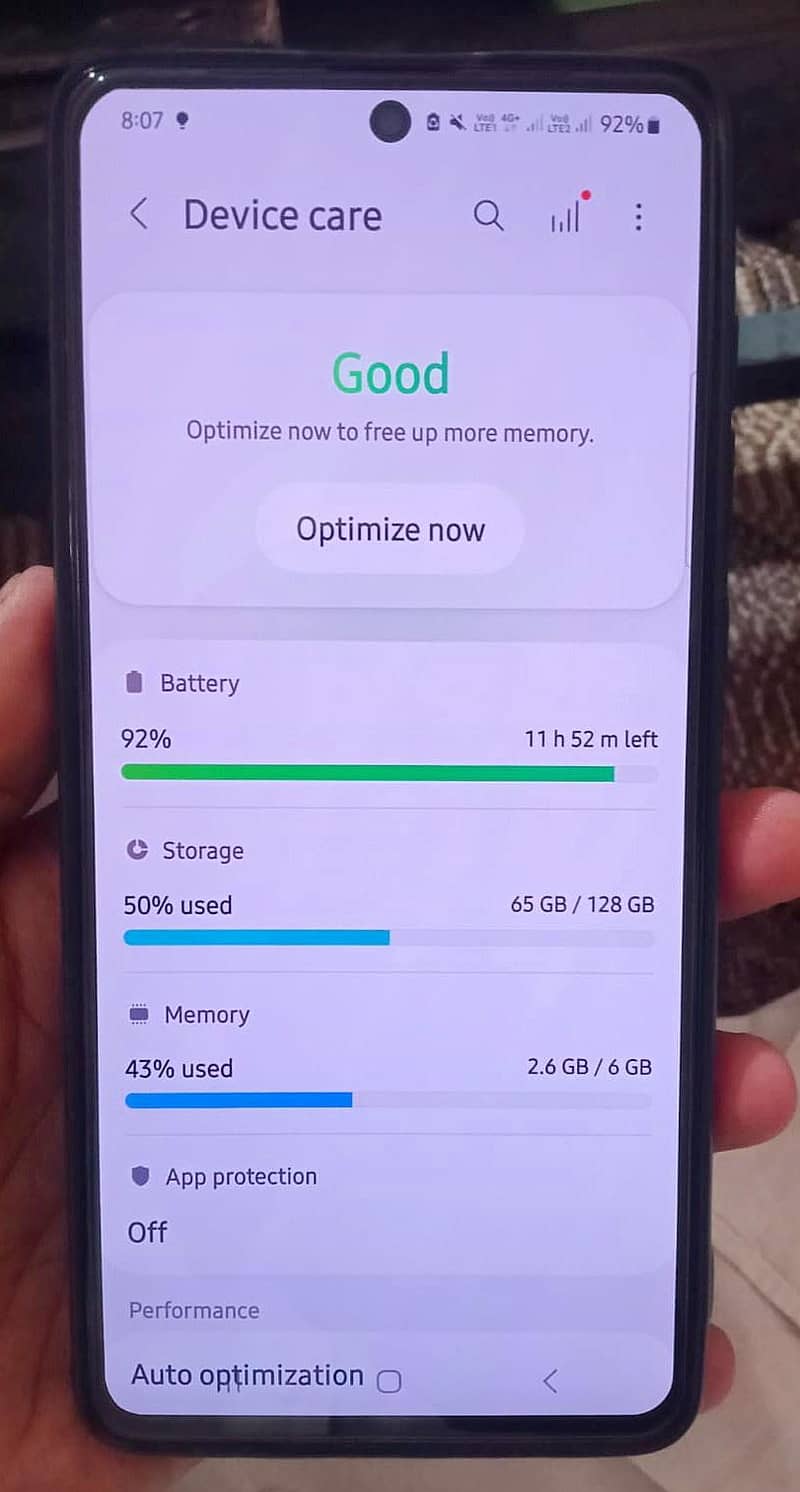 Samsung Mobile A71 1
