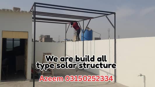 We build all types of solar structures.