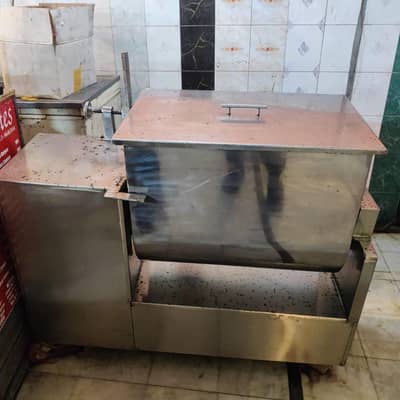 mixer machine total covered with stainless steel food grade