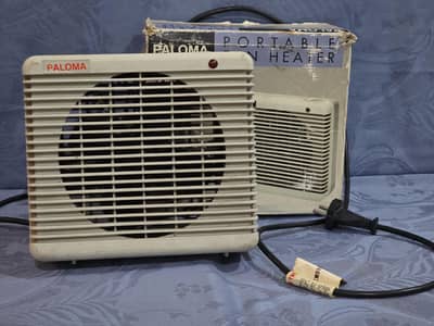 Paloma portable fan heater 2000W, Hot and Cool, Original Box