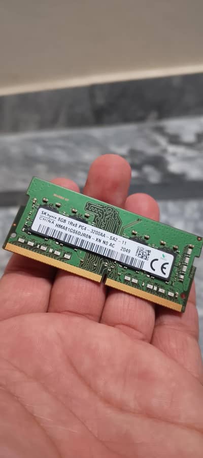 Laptop Ram DDR4 (PC4) 8GB 3200 mHz