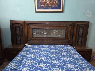 Bed Set | Double Bed | Bedroom Furniture | Bed with Dressing Table