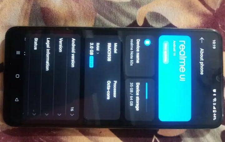 Realme Note 60x 1