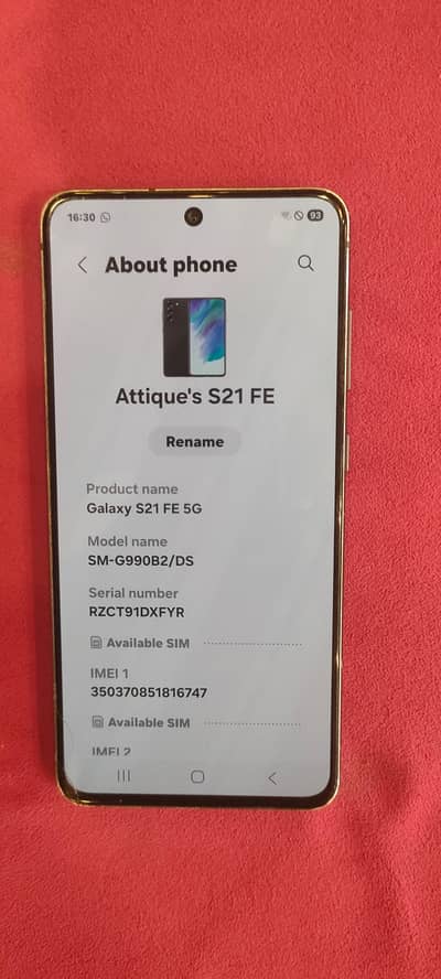 Samsung Mobile S21
