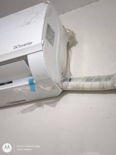 1 ton haier DC inverter 100%ginuine condition low electric city bill