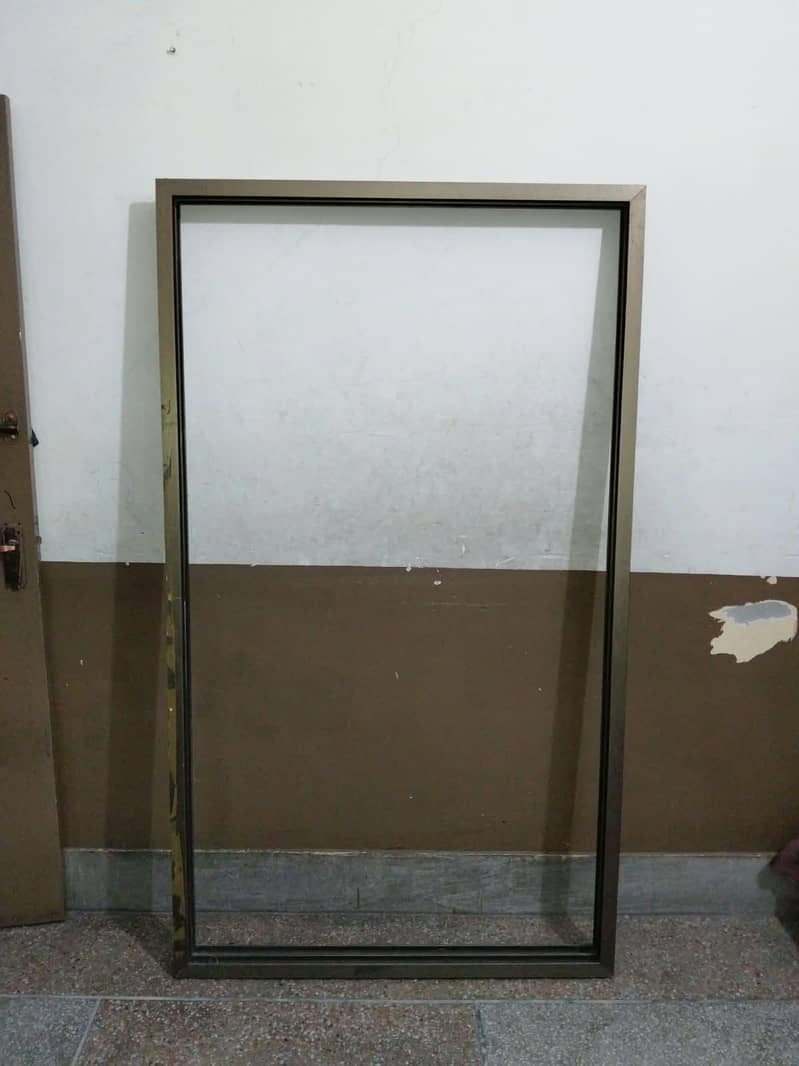 Aluminium Sliding Window with Glass and Frame