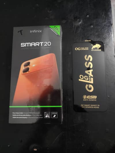 Infinix Smart 20 / 4 Gb / 128 Gb / Silver Urgent sale