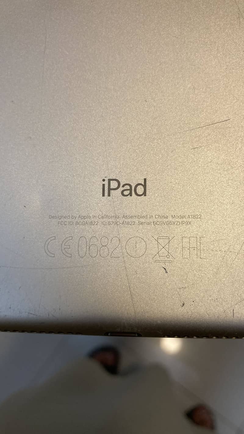 Ipad 5 gen locked 8