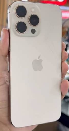 Apple iPhone 16 Pro Max 256GB Desert Titanium | PTA Approved | 89% Bat 1