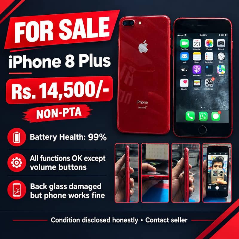 Apple iPhone 8 Plus 64GB 0