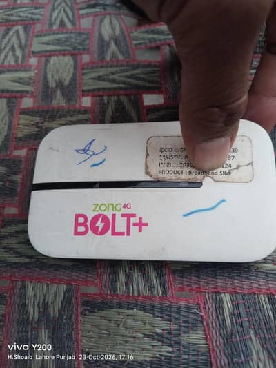 Zong 4g Bolt+