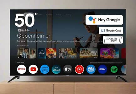 Android tv high life ips panel 50 inch brand new